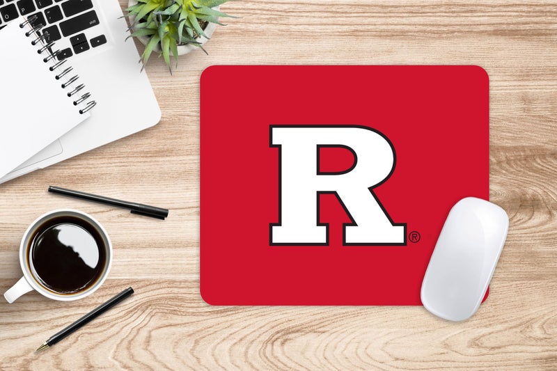 OTM Essentials Mouse Pad, Fabric, Rutgers University Standard/Classic Black 2 - Image 2